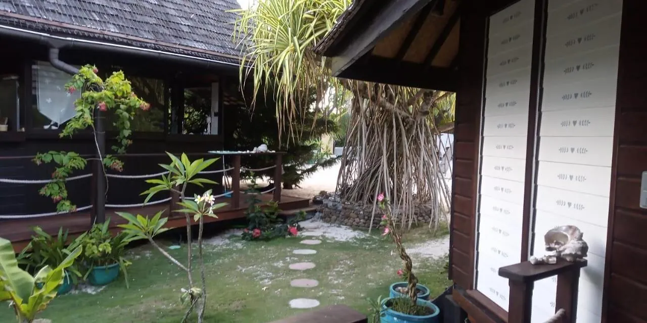 Holiday home Fare Mama Fenua Plage Baleines Moorea Temae Teavaro